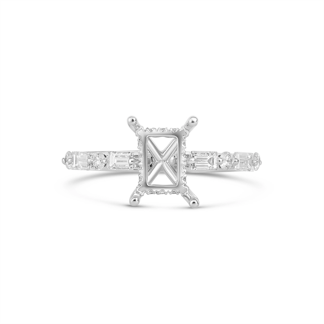 Engagement Collections Engagement Rings in Platinum/Palladium containing Diamond 454732