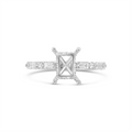 Engagement Collections Engagement Rings in Platinum/Palladium containing Diamond 454732