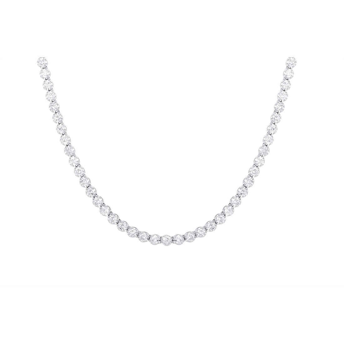 Necklaces Necklaces in White Gold containing Diamond 454733