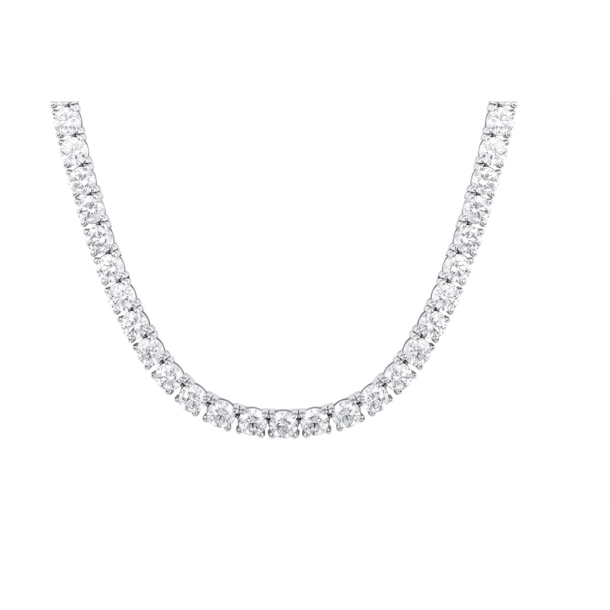 Necklaces Necklaces in White Gold containing Diamond 454737