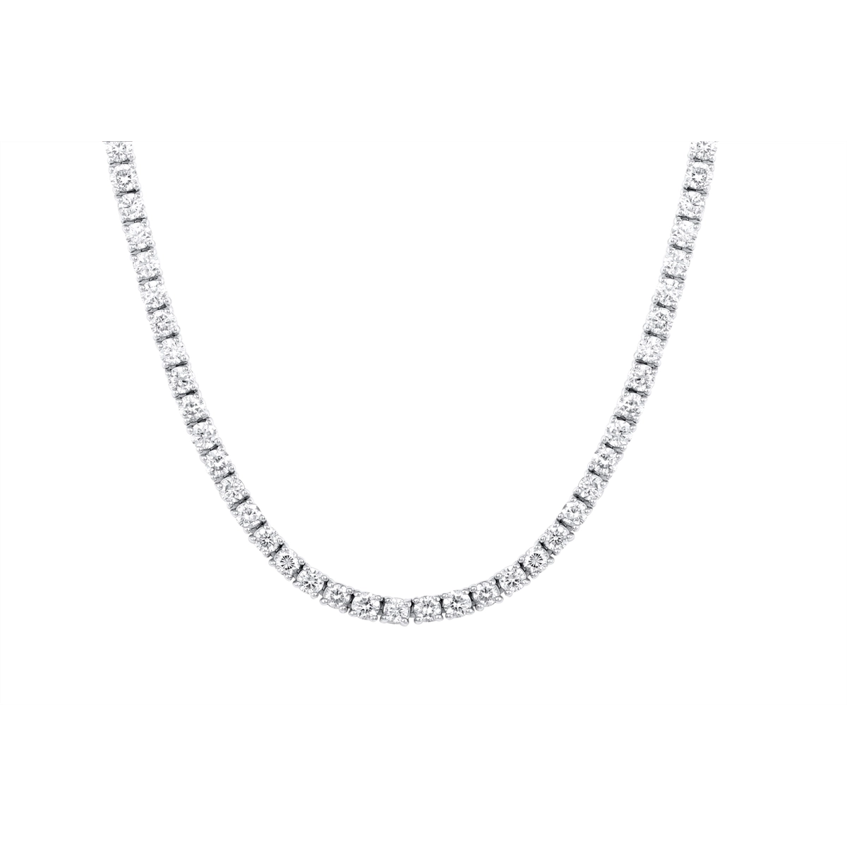 Necklaces Necklaces in White Gold containing Diamond 454739