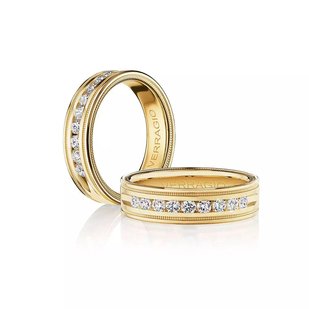 Verragio Wedding Rings in Yellow Gold containing Diamond 454840