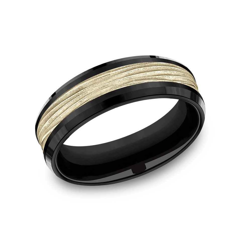 Mens Bands Wedding Rings in Yellow Gold 454845