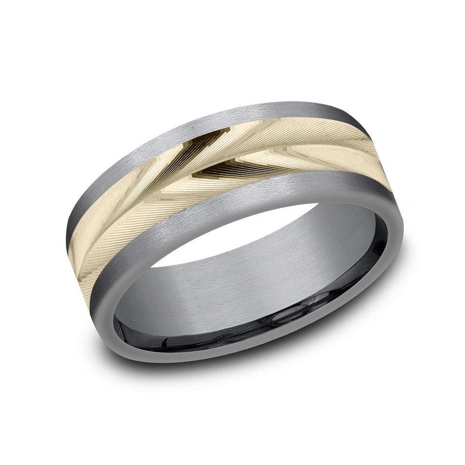 Mens Bands Wedding Rings in Yellow Gold 454847