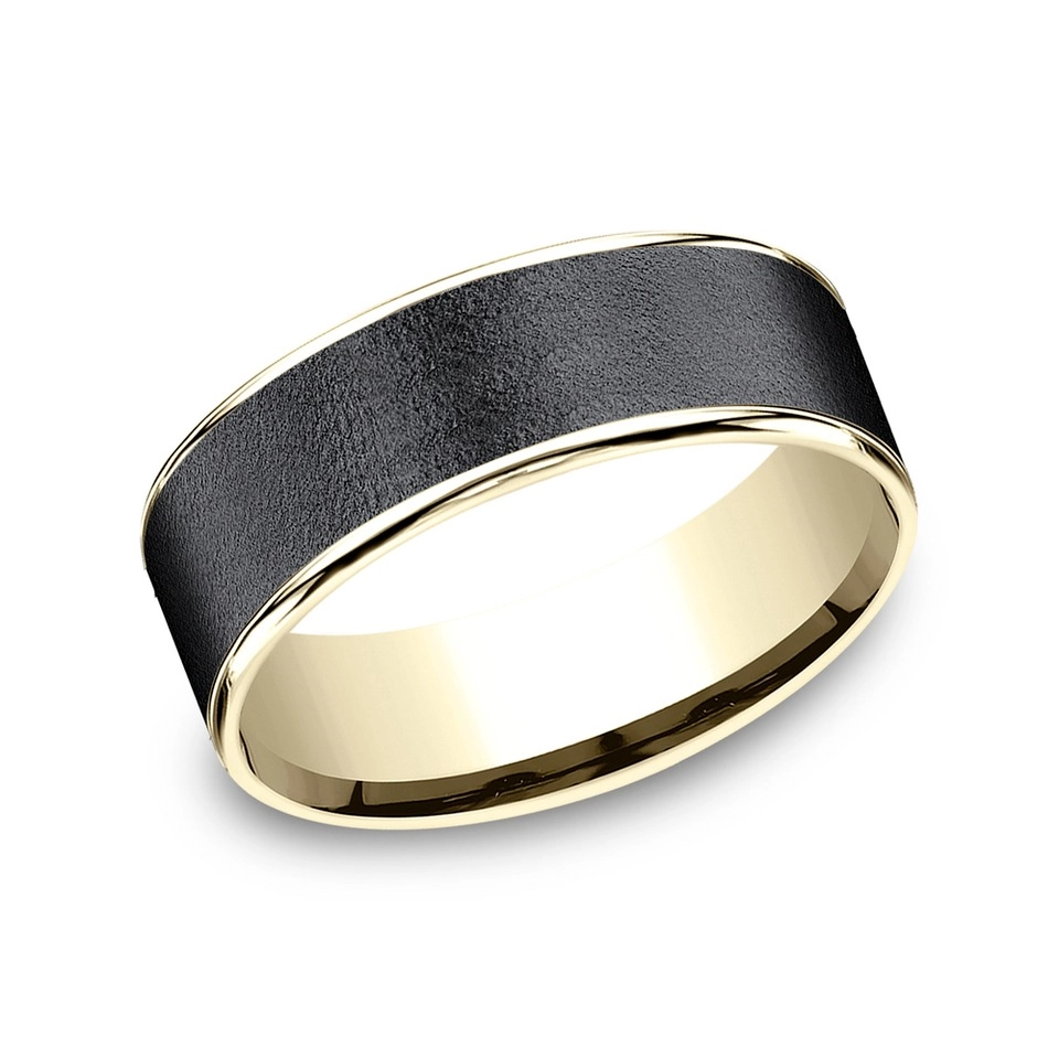 Mens Bands Wedding Rings in Yellow Gold 454853