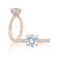 A. Jaffe Engagement Rings in Rose Gold containing Diamond 454907