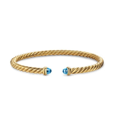 David Yurman Bracelets in Yellow Gold containing Blue topaz  B1231888ABTM