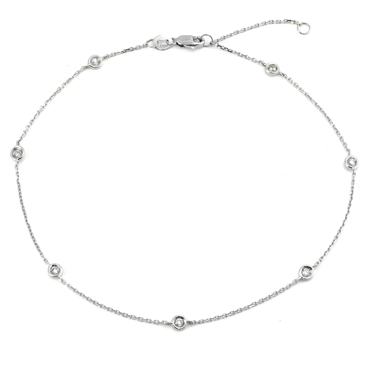 General Jewelry Accessories in White Gold containing Diamond 454962