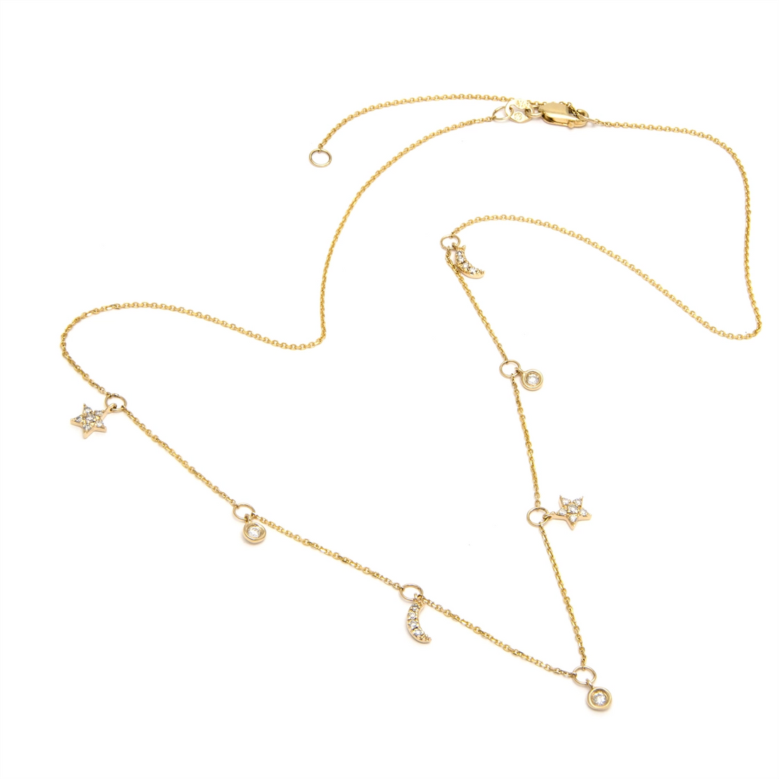 Necklaces Necklaces in Yellow Gold containing Diamond 454970