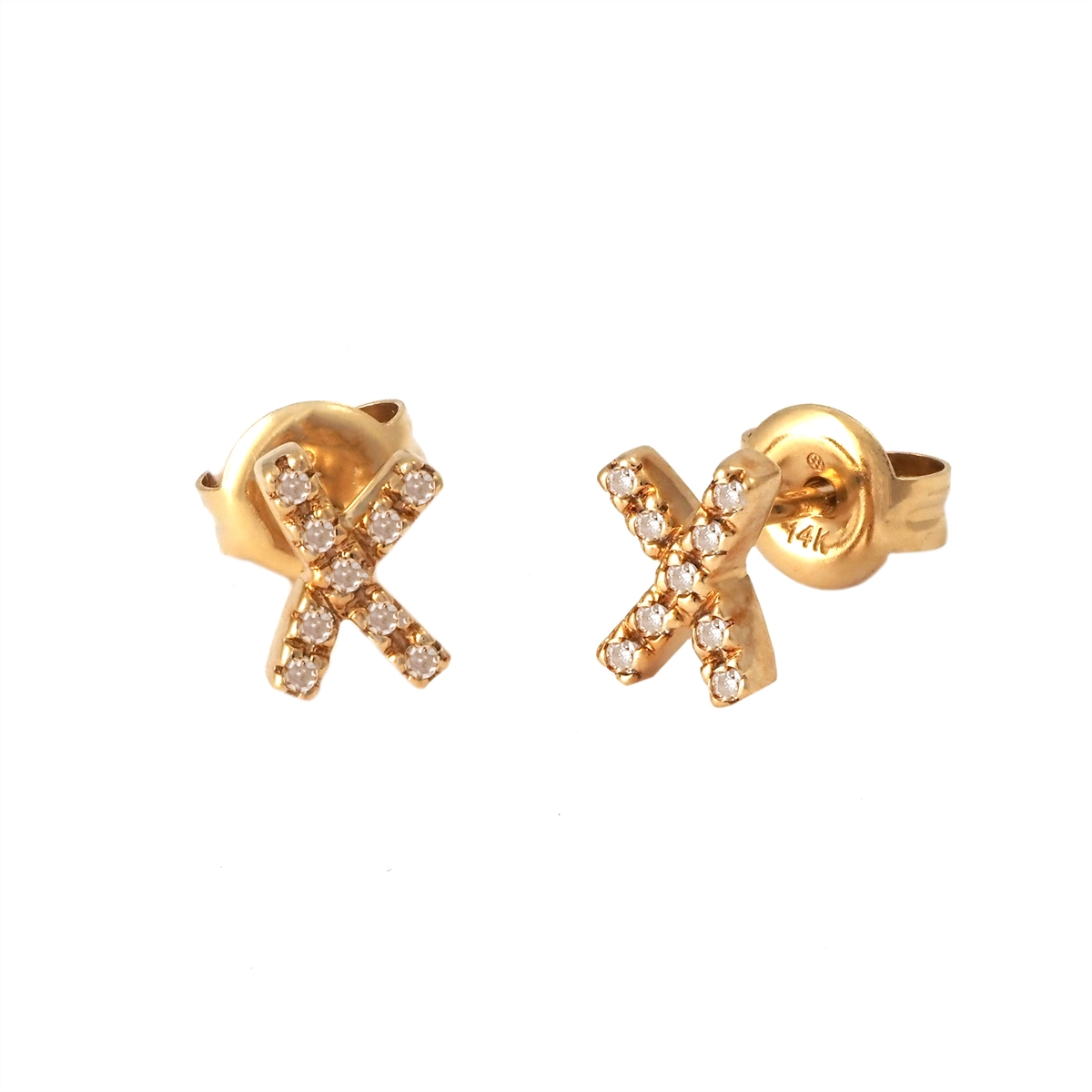 Earrings Earrings in Yellow Gold containing Diamond 454978