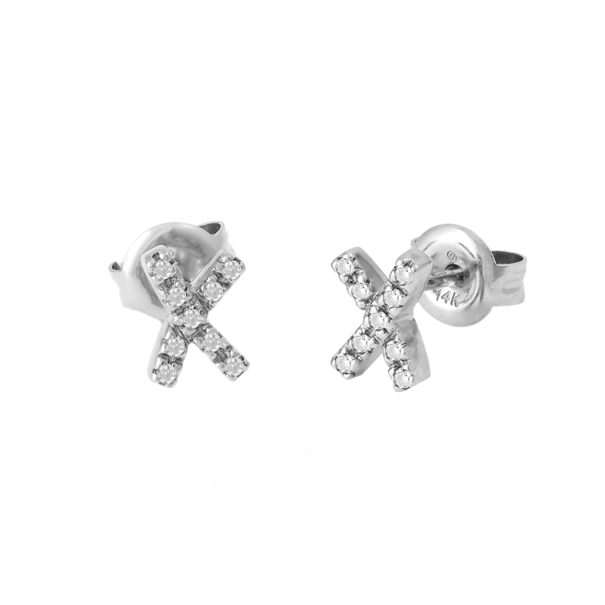 Earrings Earrings in White Gold containing Diamond 454979