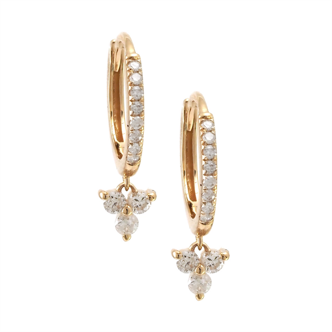 Earrings Earrings in Yellow Gold containing Diamond 454997