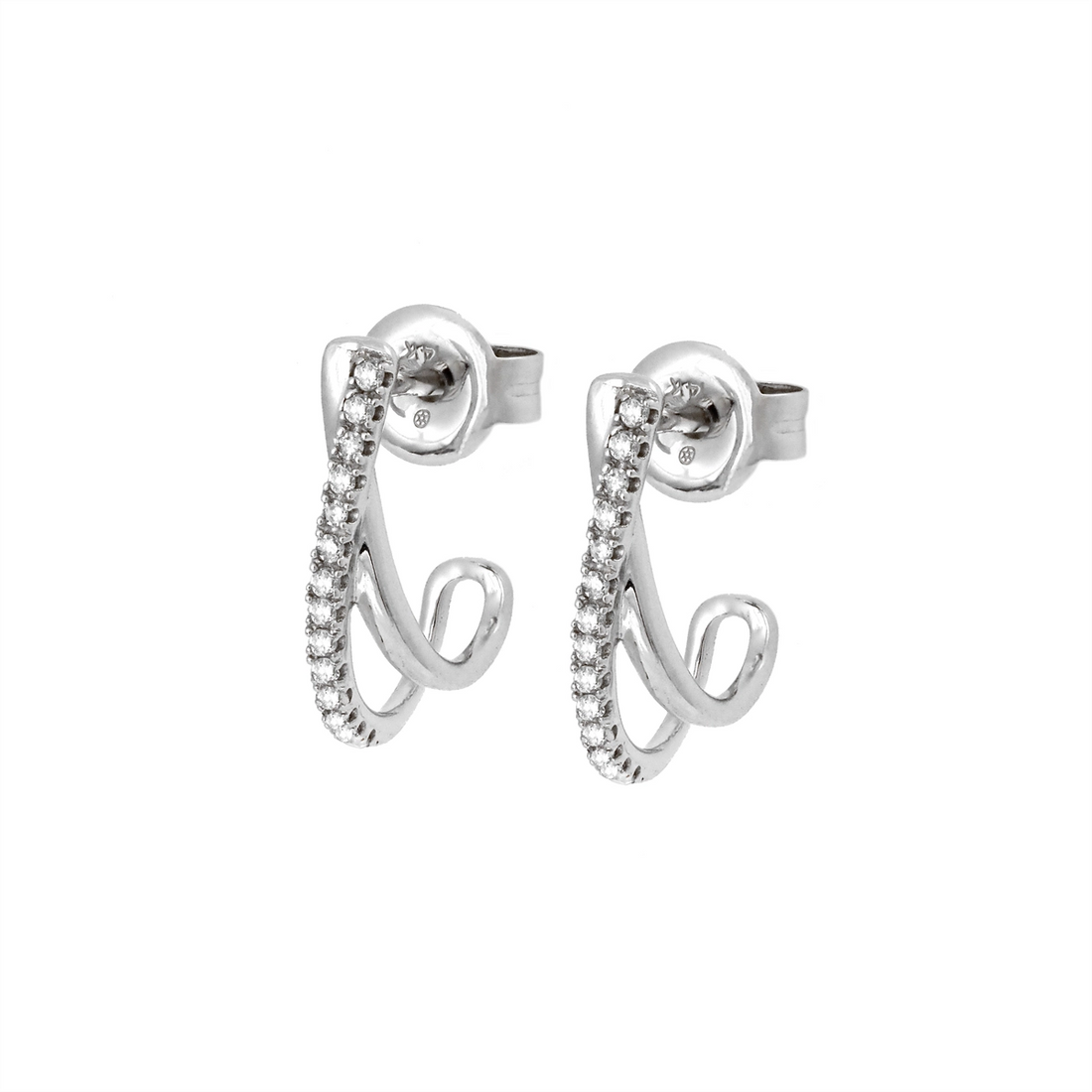 Earrings Earrings in White Gold containing Diamond 455002