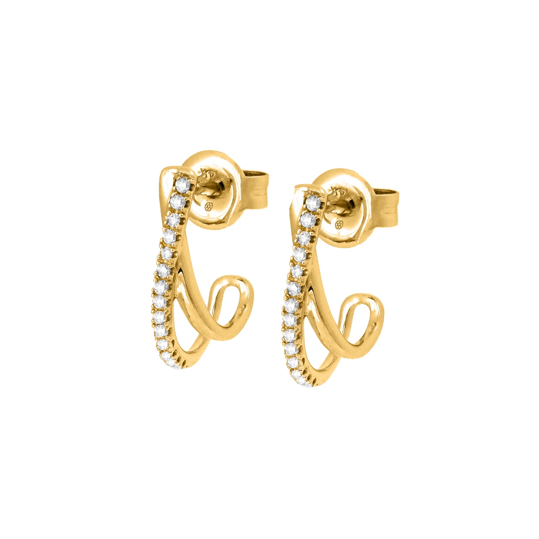 Earrings Earrings in Yellow Gold containing Diamond 455003