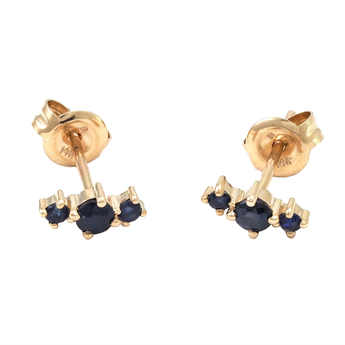 Earrings Earrings in Yellow Gold containing Sapphire 455008