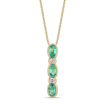 Le Vian Necklaces in Yellow Gold containing Multi-gemstone, Diamond, Emerald TTNW3