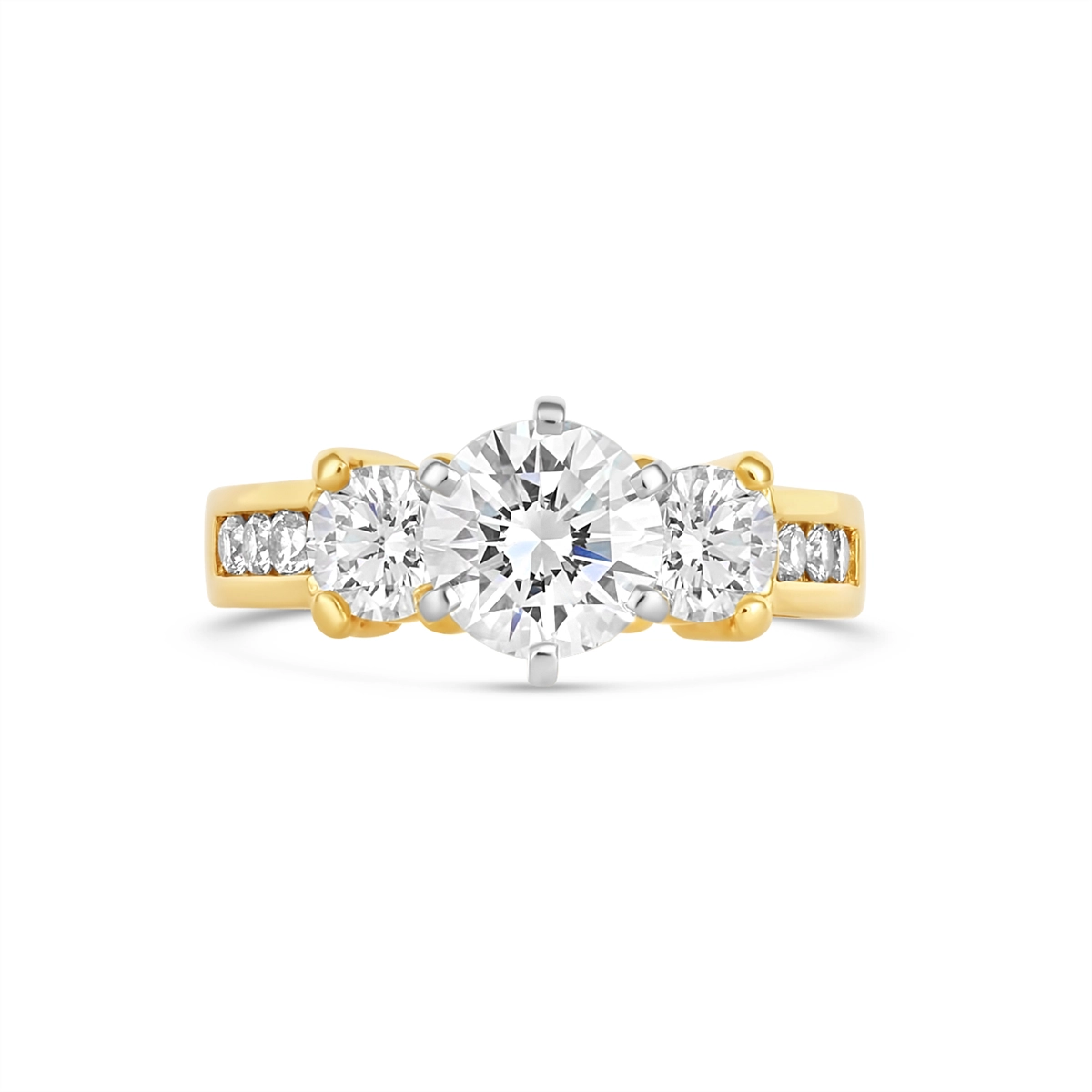 Engagement Collections Engagement Rings in Yellow Gold containing Diamond 455213