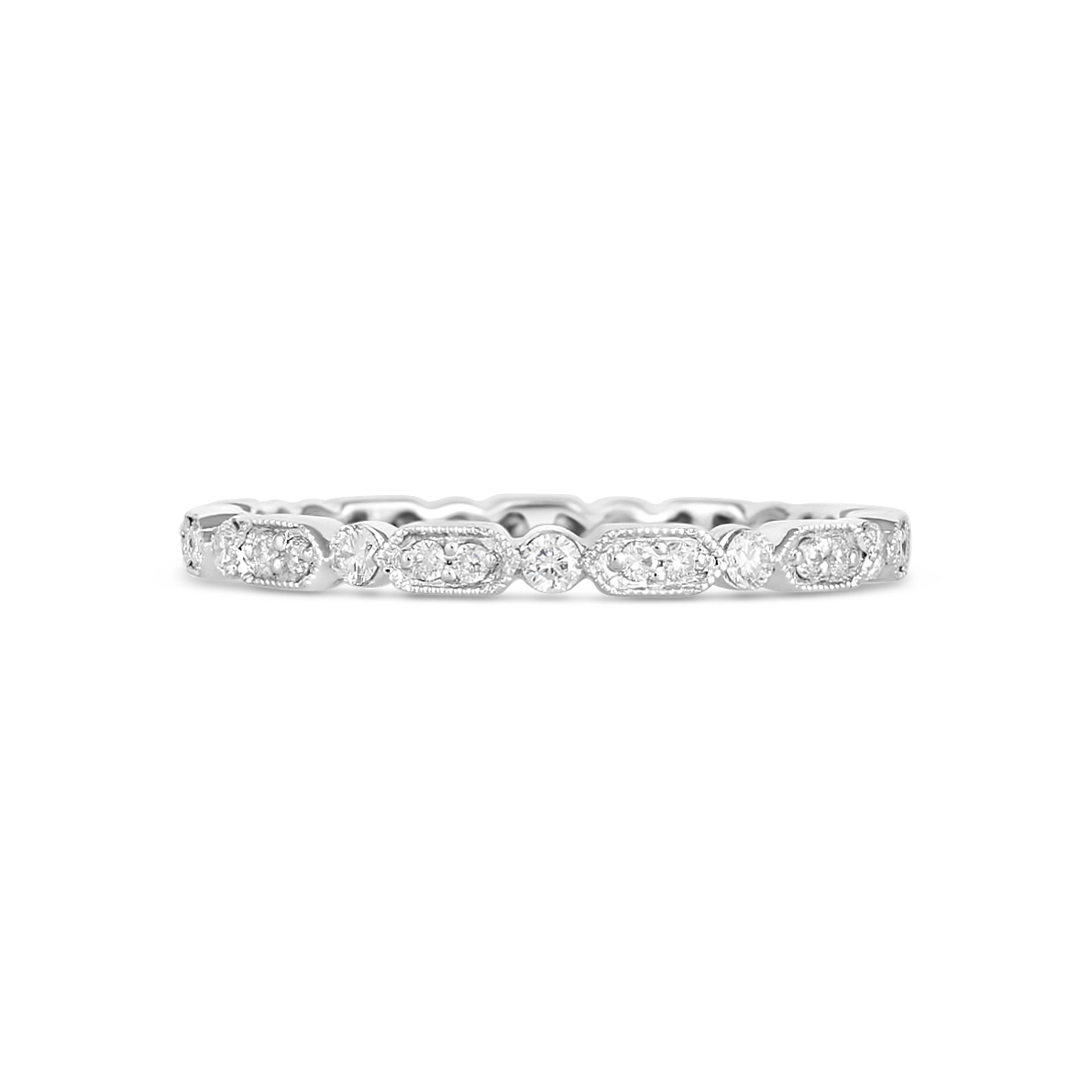 Wedding Bands Wedding Rings in White Gold containing Diamond 455228