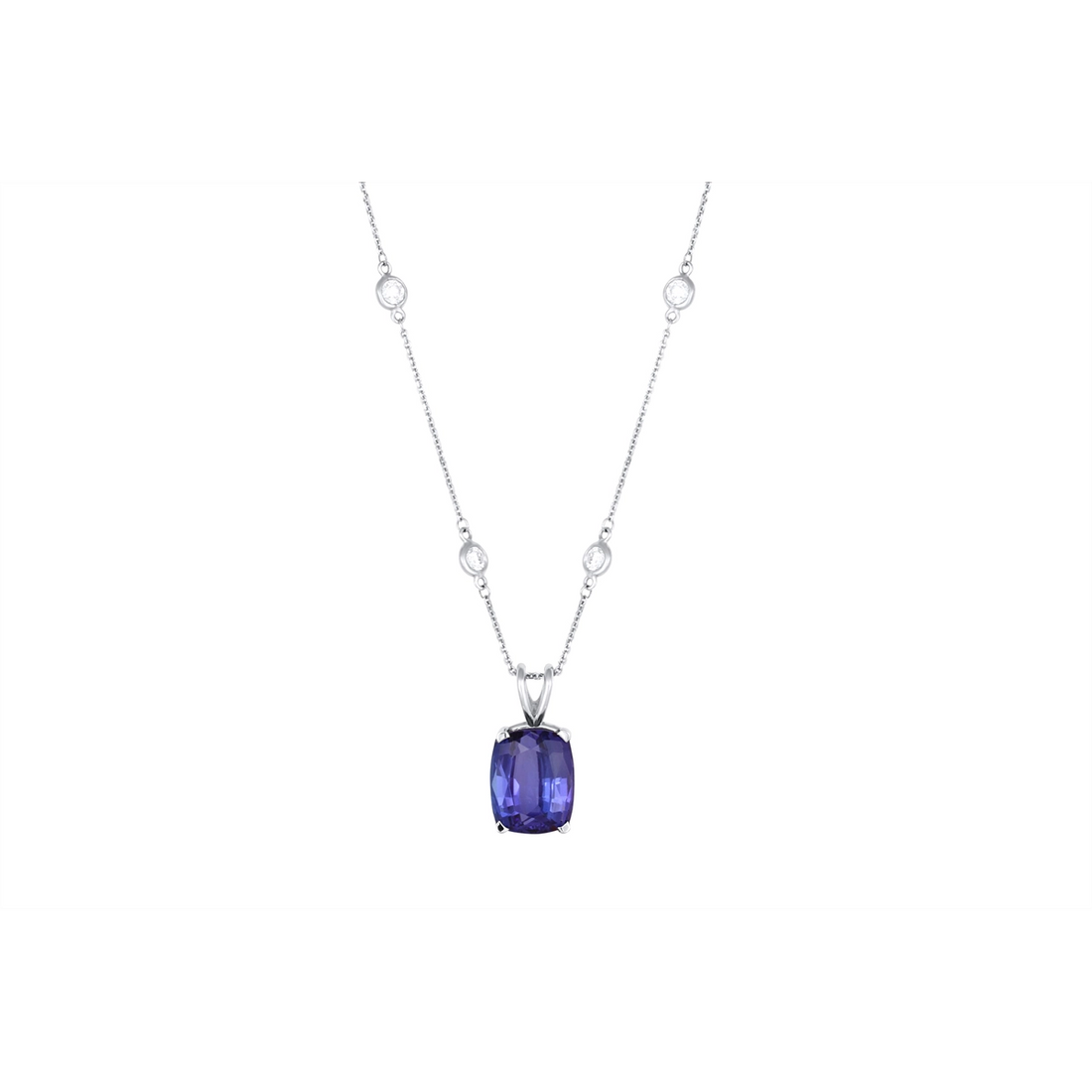 Necklaces Jewelry in White Gold 455240