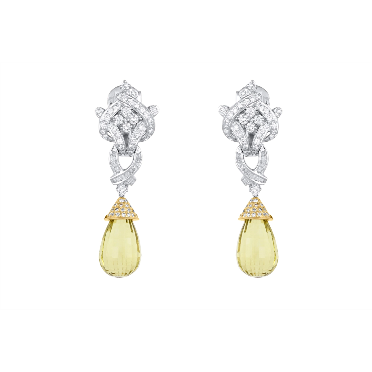 Earrings Estate Jewelry in Mixed Metals 455269