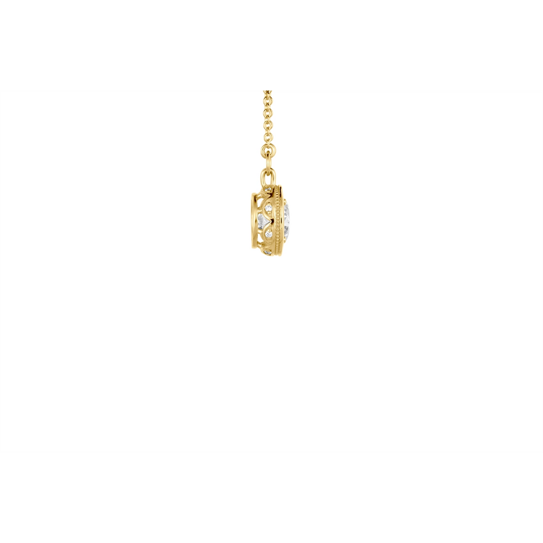 Tacori Necklaces in Yellow Gold containing Diamond FP 812 RD 6.5 Y