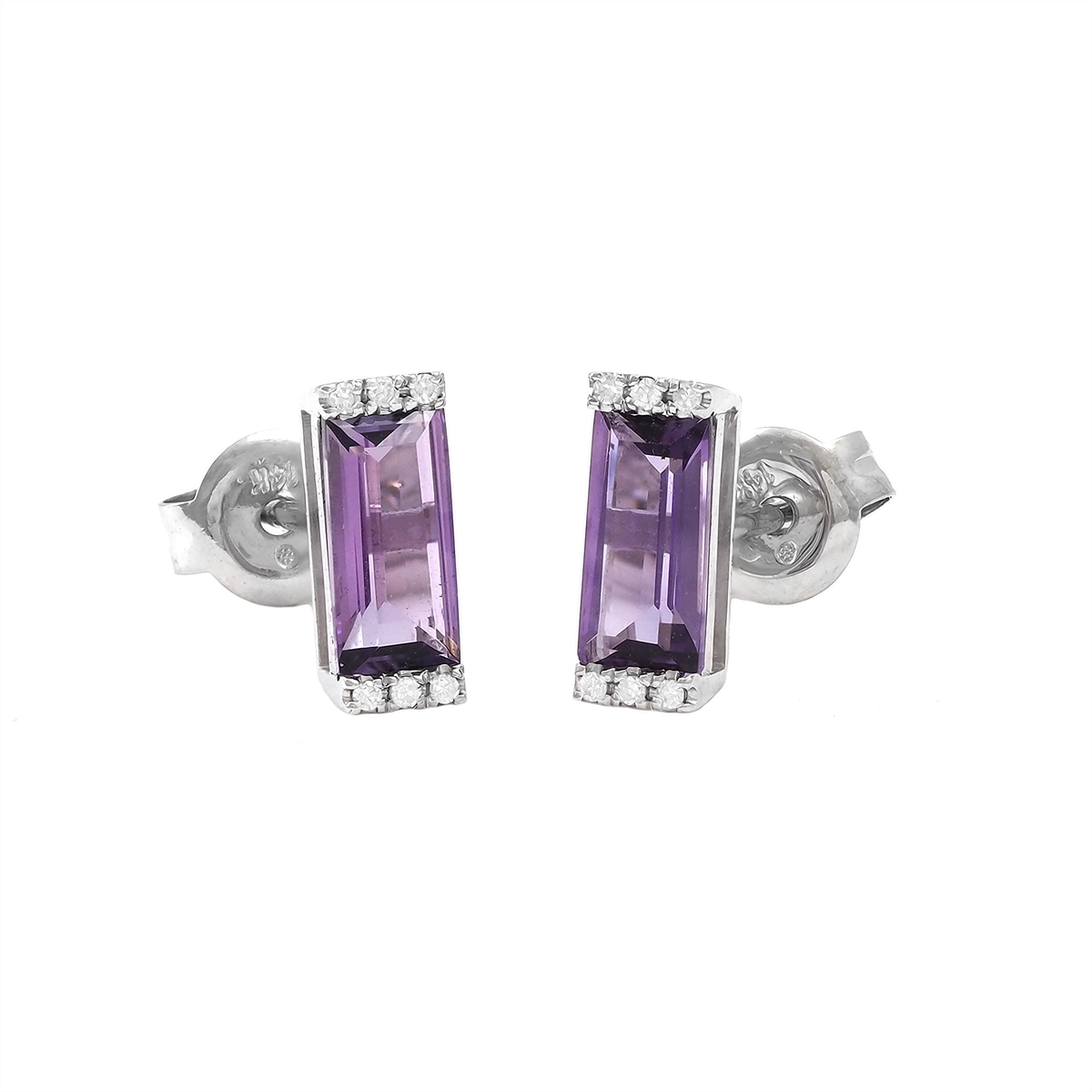 Earrings Jewelry in White Gold 455371