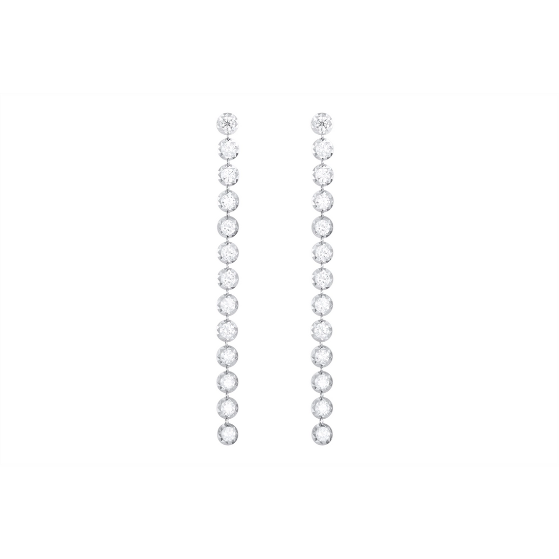 Earrings Earrings in White Gold containing Diamond 455380