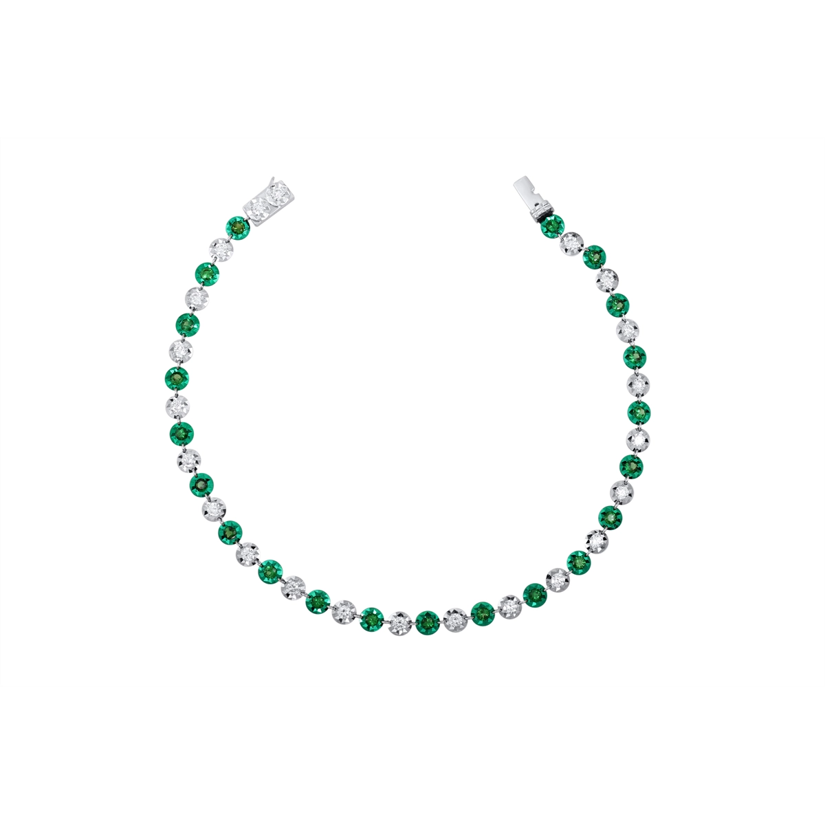 Bracelets Bracelets in White Gold containing Other, Multi-gemstone, Diamond 455383