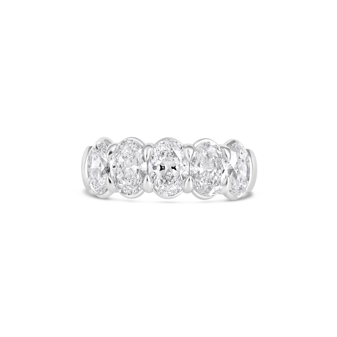 Wedding Bands Wedding Rings in Platinum/Palladium containing Diamond 455384