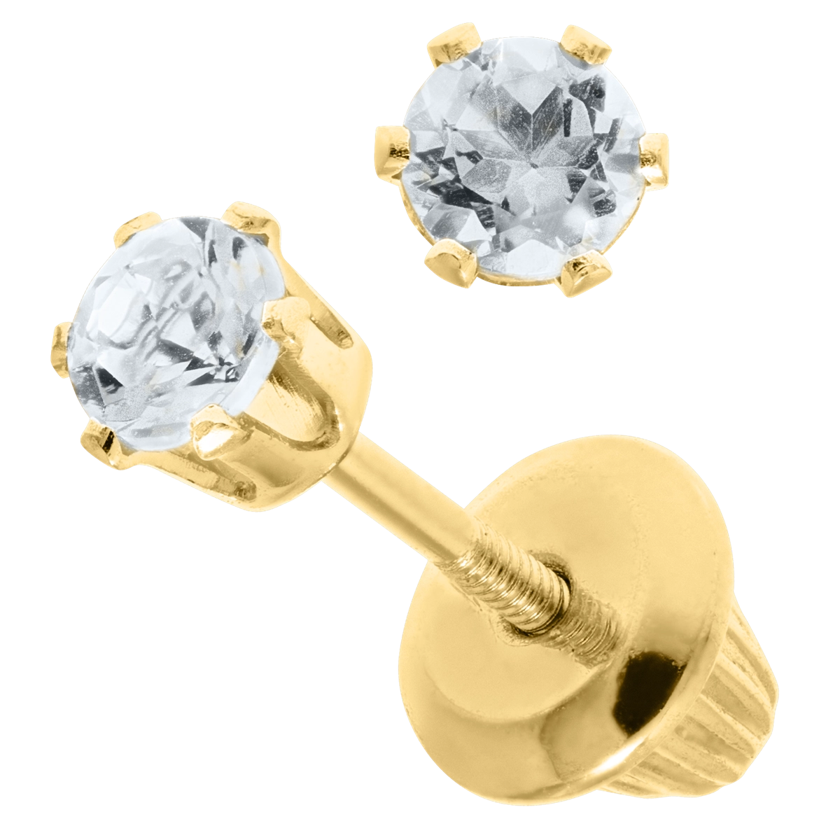 Earrings Jewelry in Yellow Gold 455388
