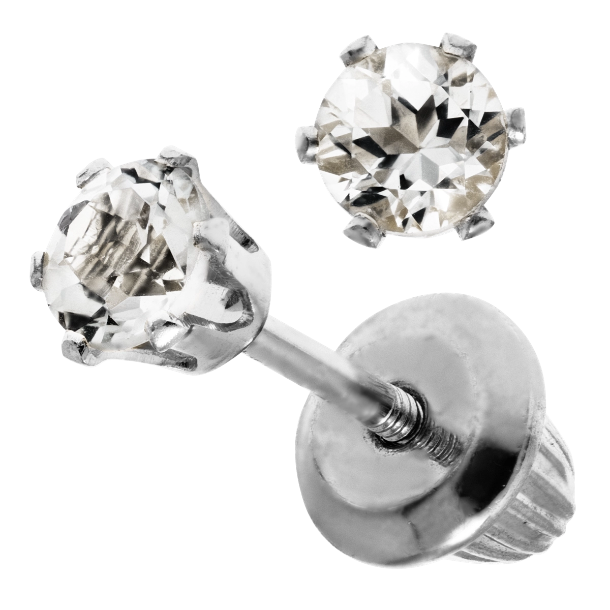 Earrings Jewelry in White Gold 455400
