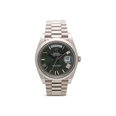 Preowned Rolex watch in White Gold M228239-0033
