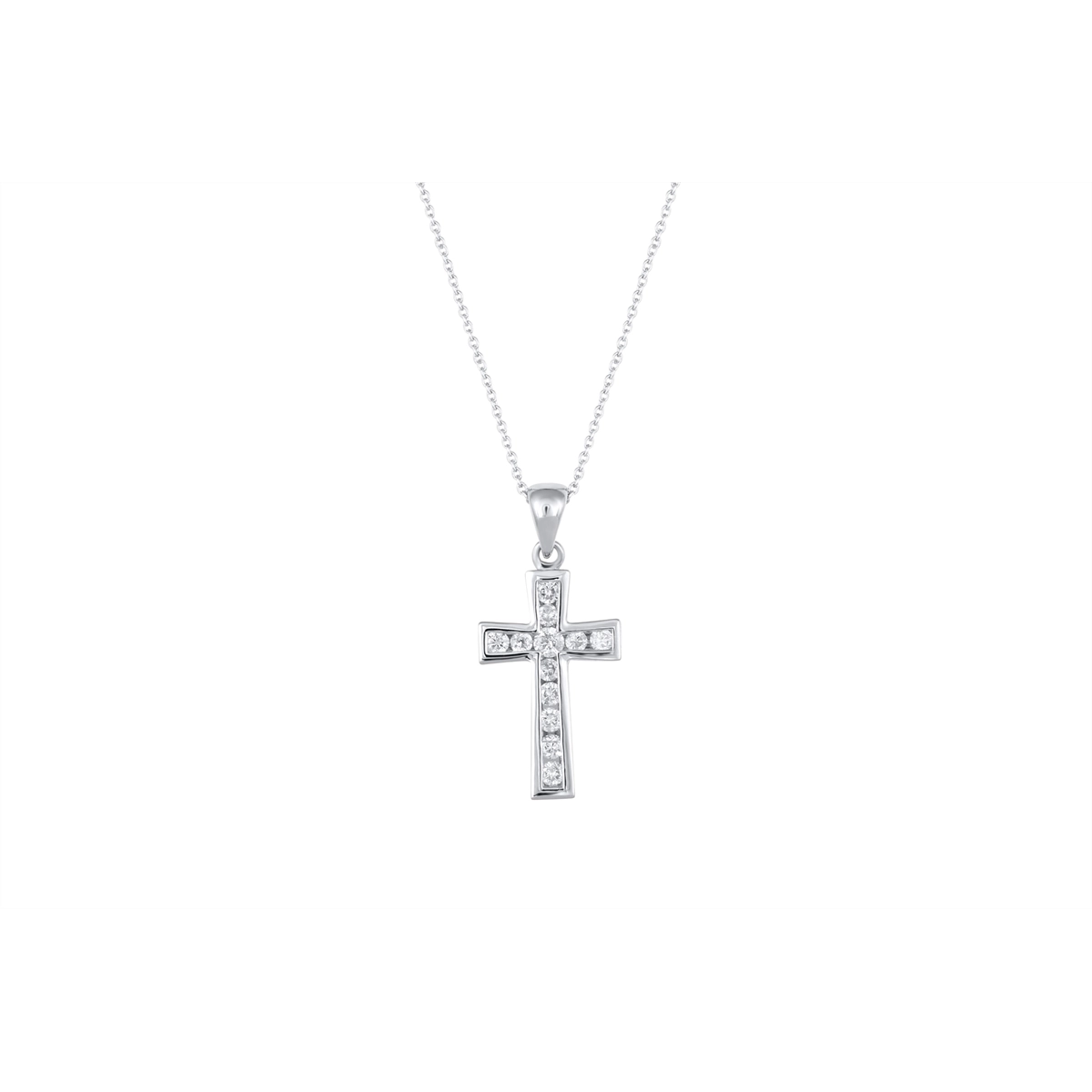 Pendants Jewelry in White Gold 7G38D