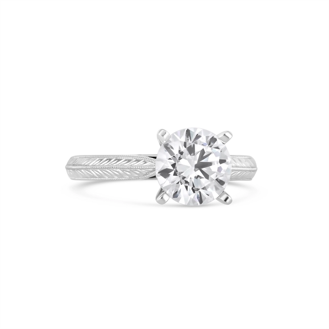 Gabriel & Co Engagement Rings in White Gold ER6707W8JJJ