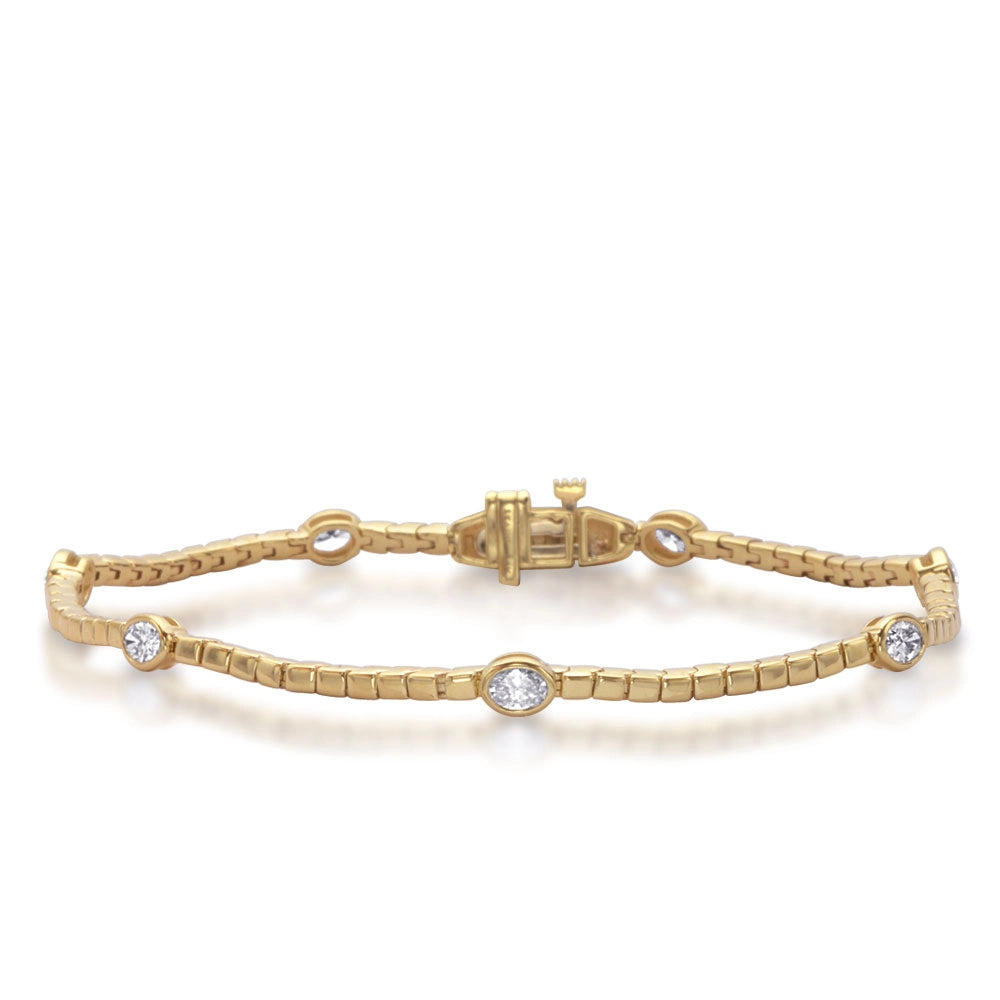 Bracelets Bracelets in Yellow Gold containing Diamond 455514