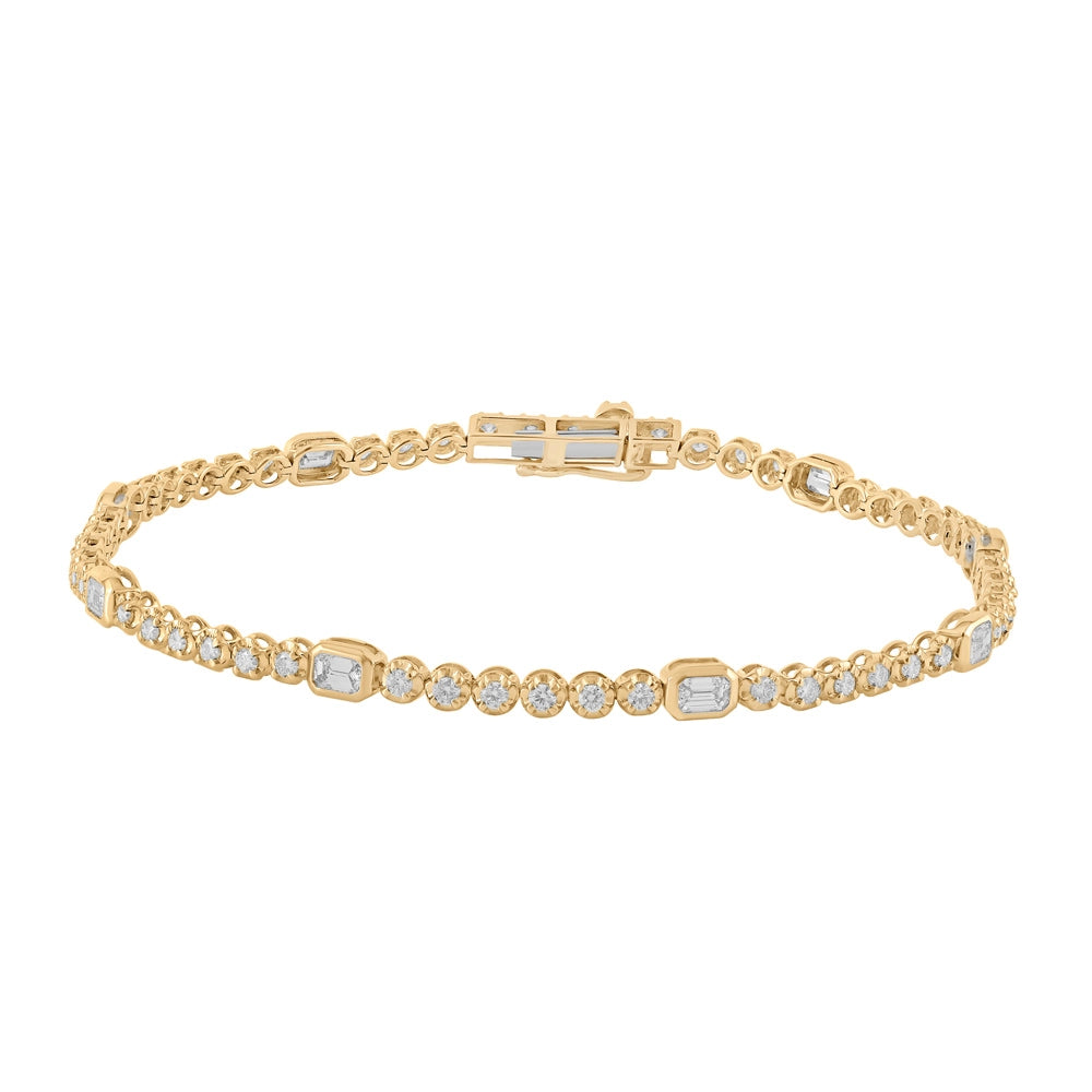 Bracelets Bracelets in Yellow Gold containing Diamond 455515