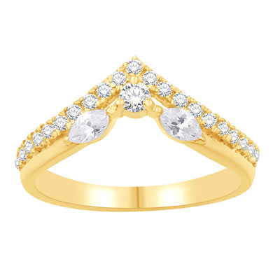 Wedding Bands Wedding Rings in Yellow Gold containing Diamond 455520
