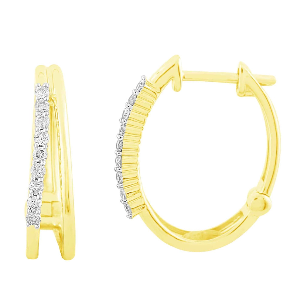 Earrings Earrings in Yellow Gold containing Diamond 455526