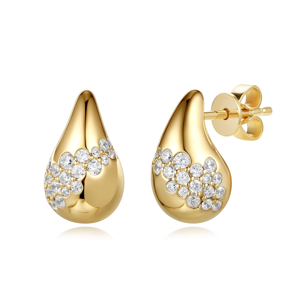 Earrings Earrings in Yellow Gold containing Diamond 455527