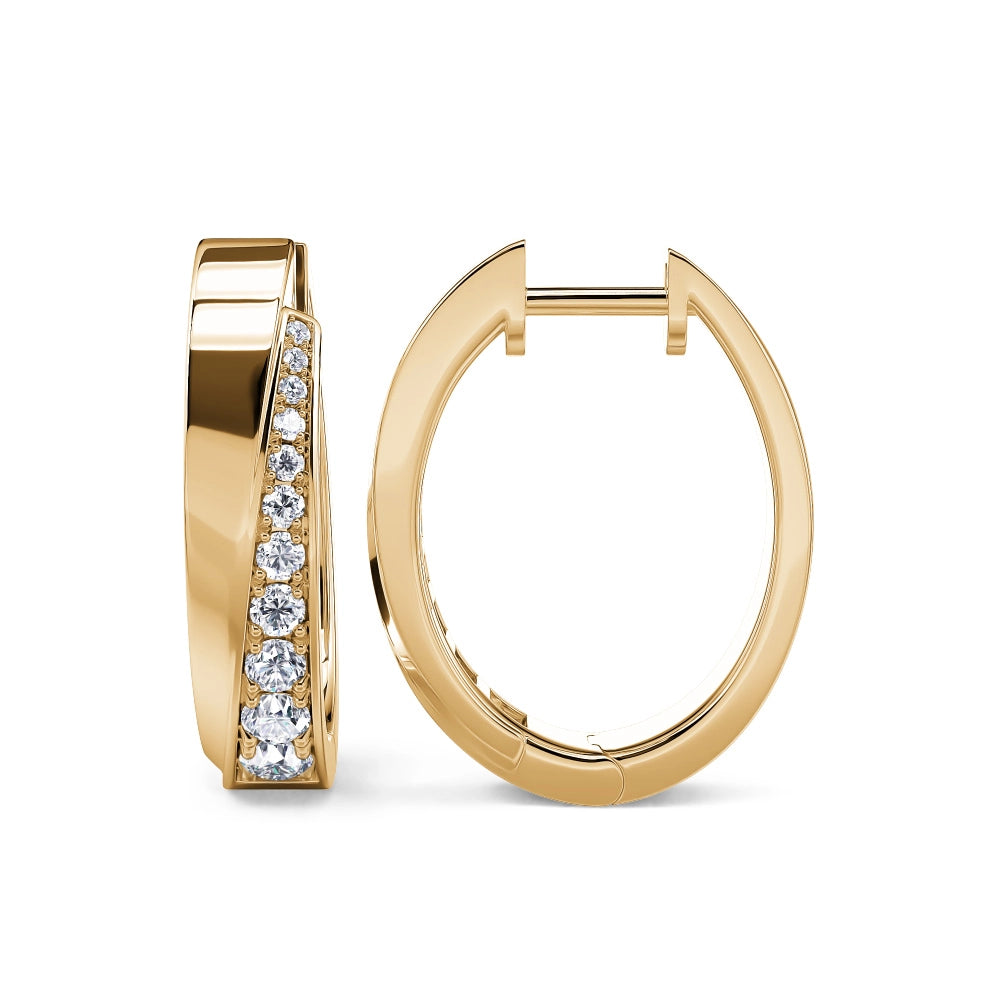 Earrings Earrings in Yellow Gold containing Diamond 455528