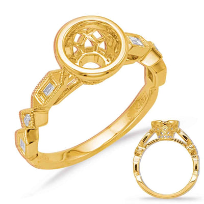 Engagement Collections Engagement Rings in Yellow Gold containing Diamond 455531