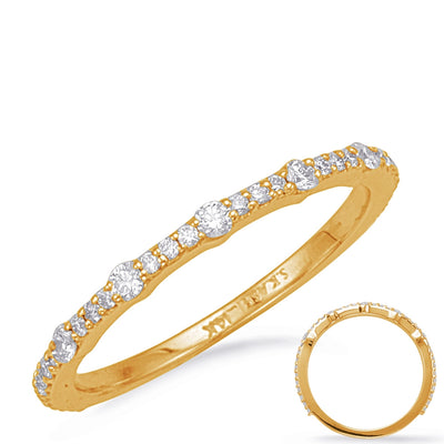 Wedding Bands Wedding Rings in Yellow Gold containing Diamond 455532