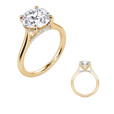 Engagement Collections Engagement Rings in Yellow Gold containing Diamond 455541