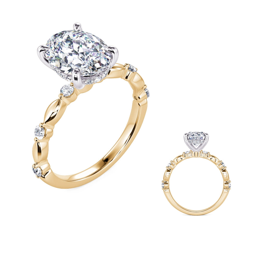 Engagement Collections Engagement Rings in Mixed Metals containing Diamond 455546