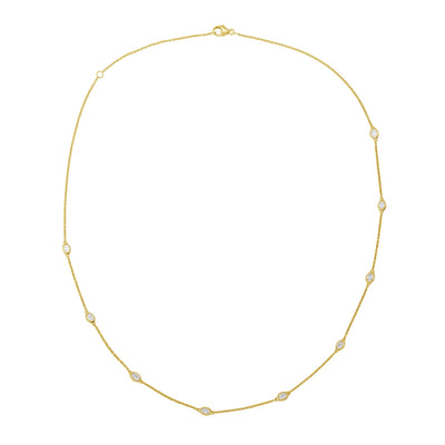 Necklaces Necklaces in Yellow Gold containing Diamond 455549