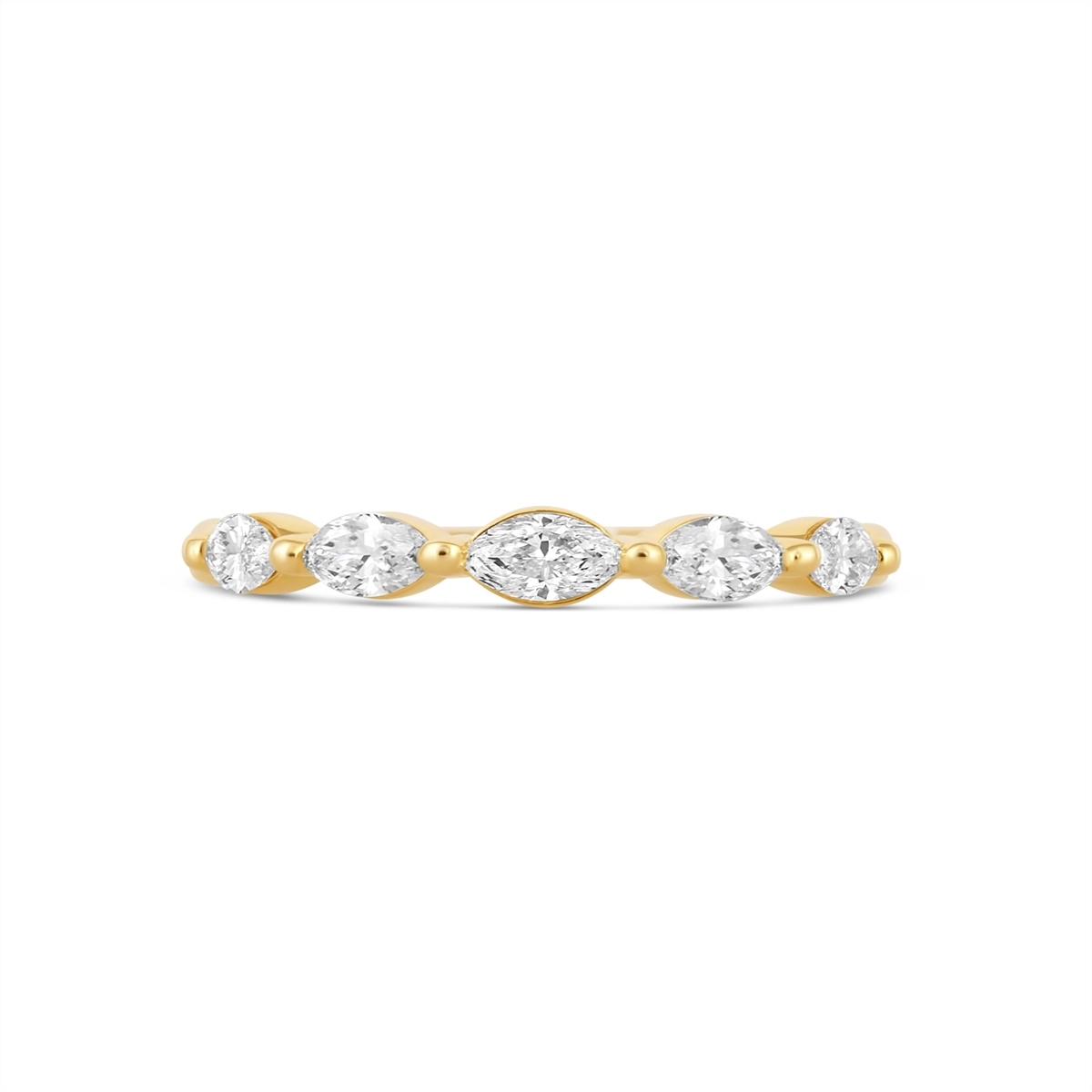 Wedding Bands Wedding Rings in Yellow Gold containing Diamond 455612