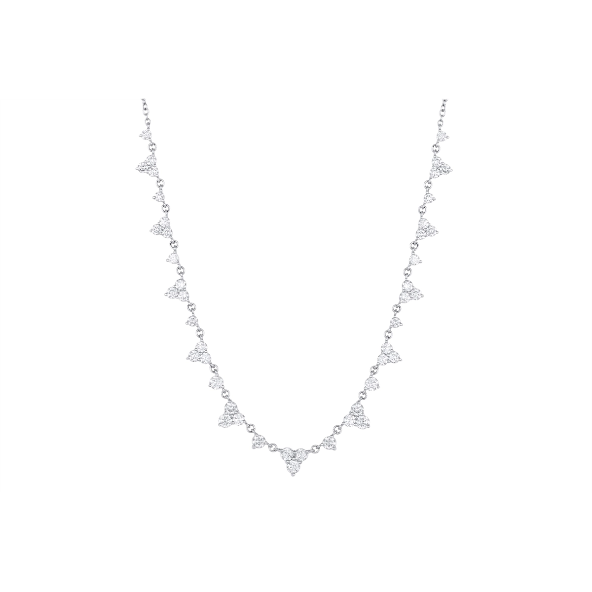 Necklaces Jewelry in White Gold 455711