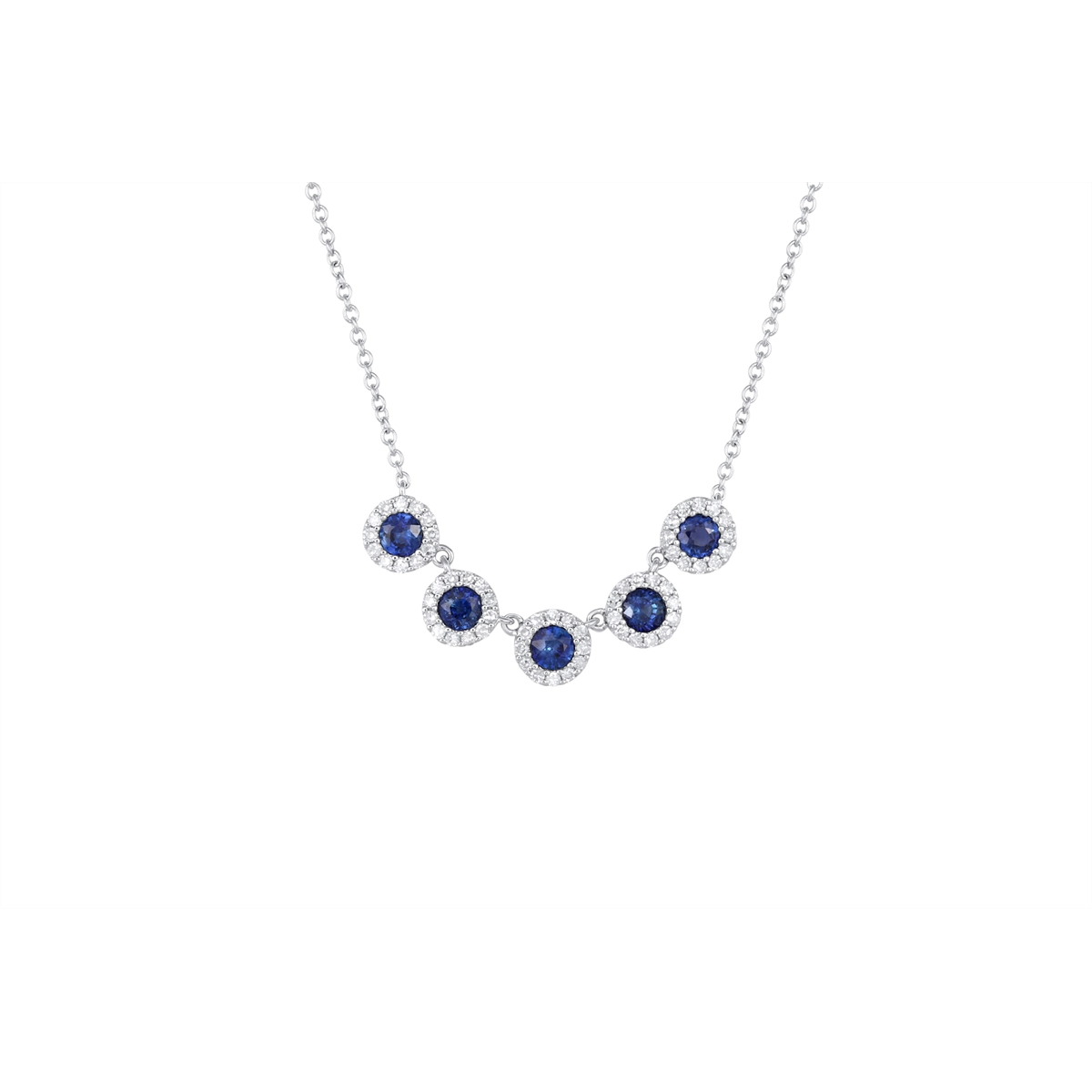 Necklaces Jewelry in White Gold 455726
