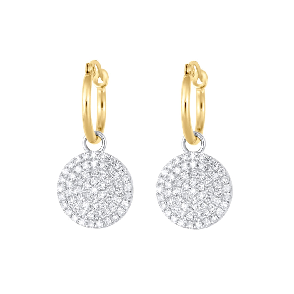 Earrings Earrings in Mixed Metals containing Diamond 455762