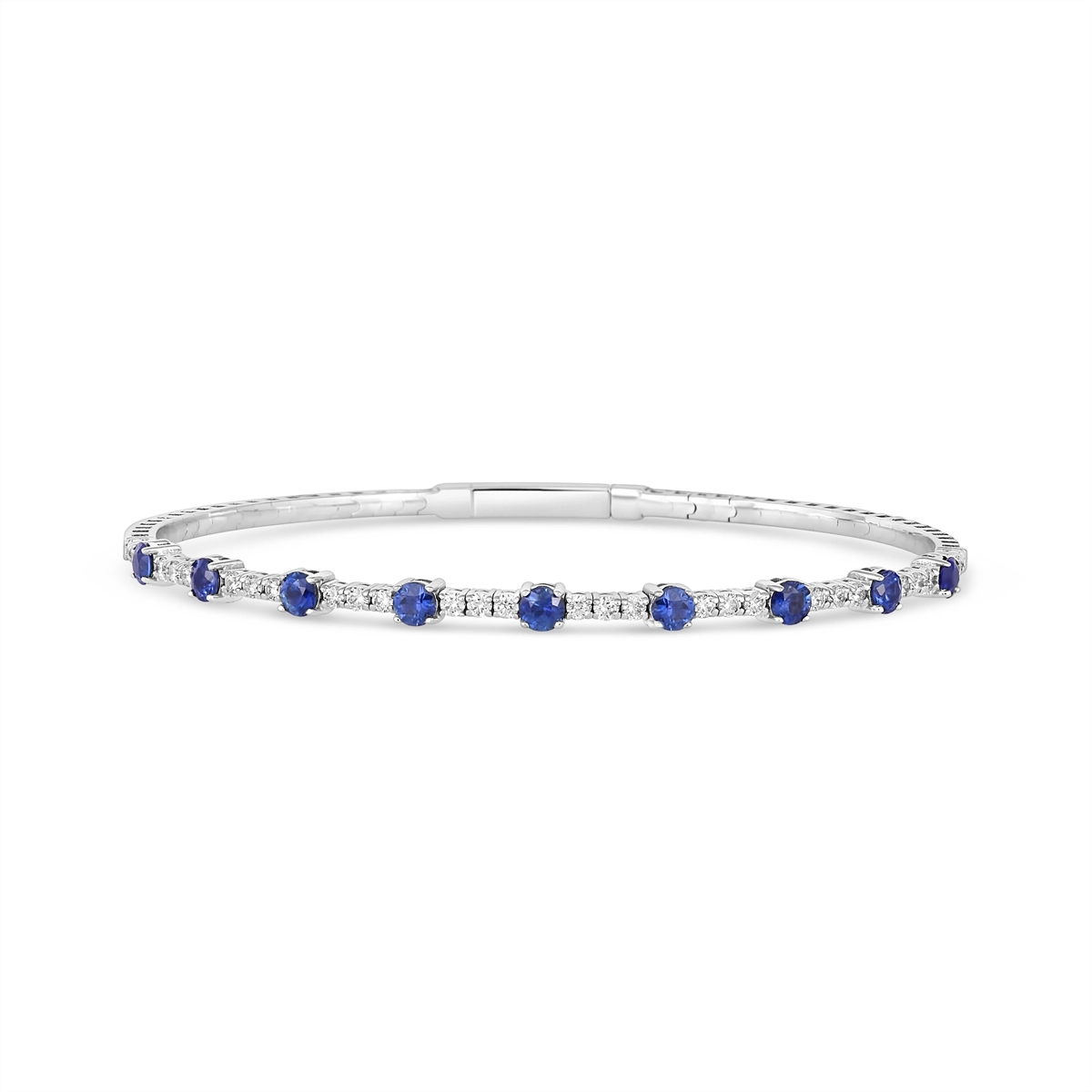Bracelets Bracelets in White Gold containing Multi-gemstone, Diamond, Sapphire 455765